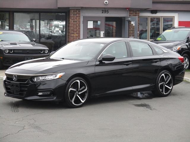 Black 2020 Honda Accord Sedan Front-Wheel Drive Automatic