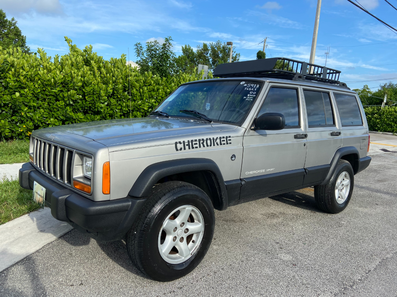 Used 2000 Jeep Cherokee Sport 4Door 2WD for Sale in Hollywood FL 33023