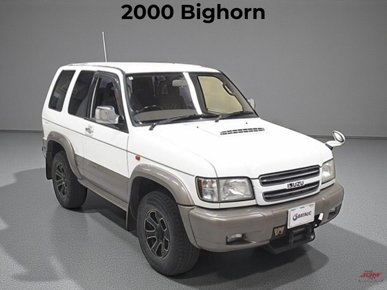 2000 Isuzu Trooper BIGHORN PLAISIR SHORT