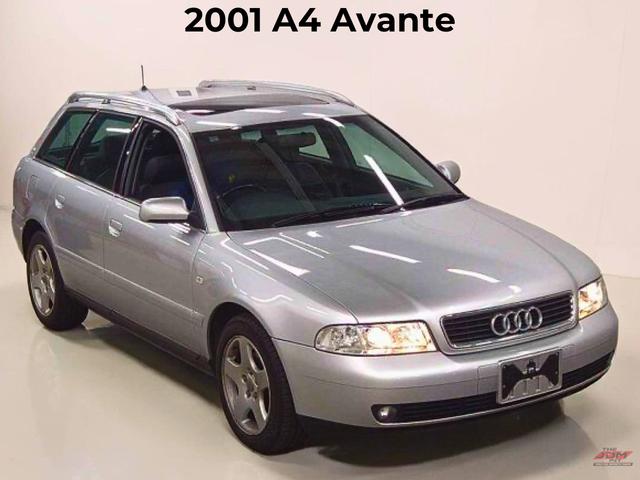 Silver 2001 Audi A4 Avant Wagon Automatic