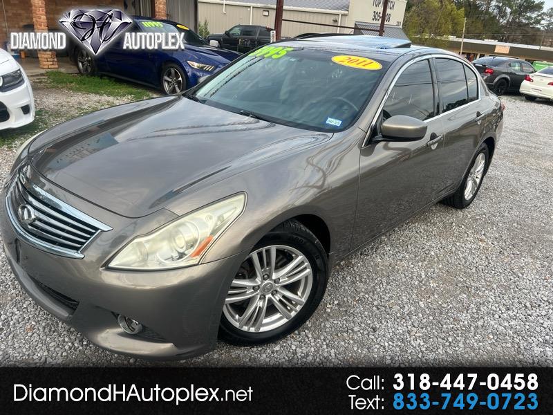 Infiniti G Sedan G37x AWD 2011