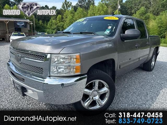 Gray 2012 Chevrolet Silverado 1500 Pickup Truck 4X2 Automatic