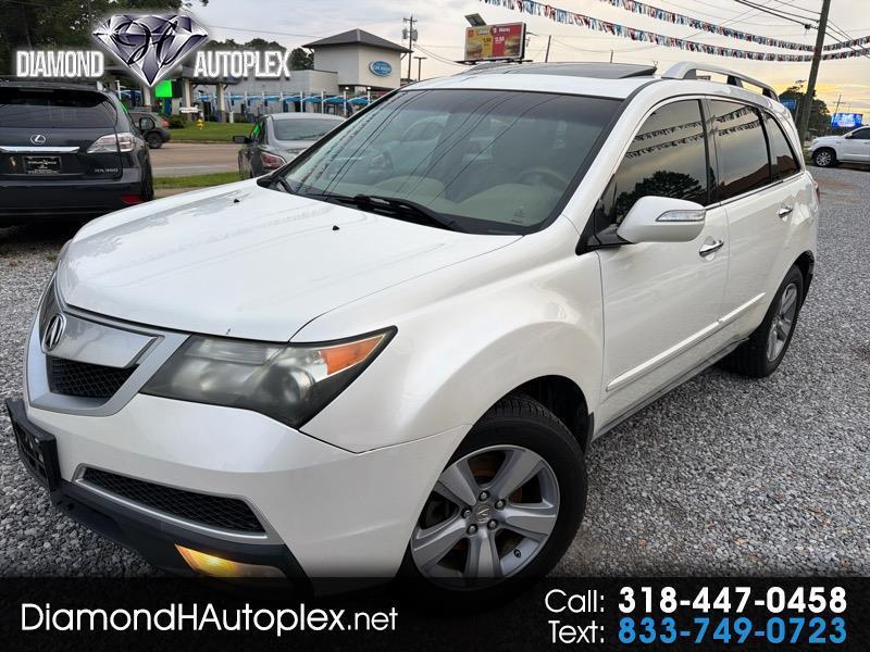 Acura MDX 6-Spd AT w/Tech Package 2012