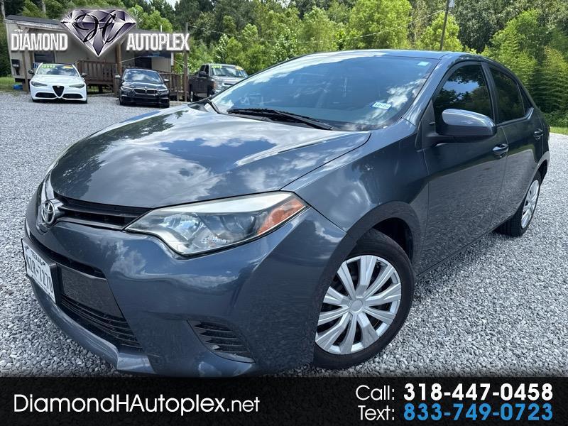Toyota Corolla LE 4D Sedan 2016