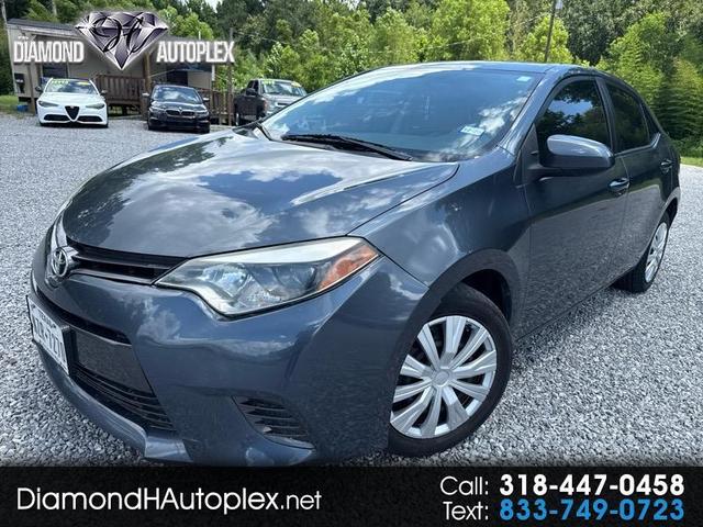 Gray 2016 Toyota Corolla Sedan Front-Wheel Drive Automatic