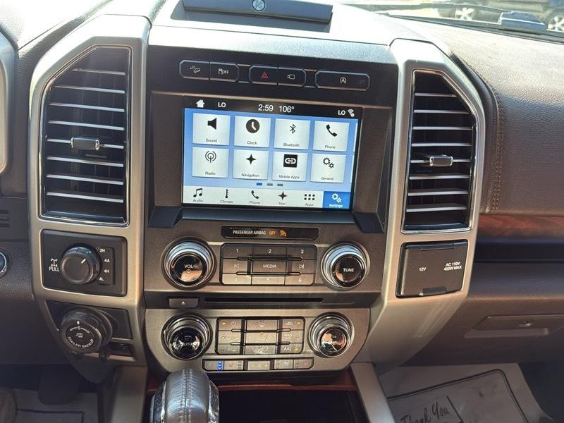 Ford F-150 4WD SuperCrew 145" King Ranch 2018