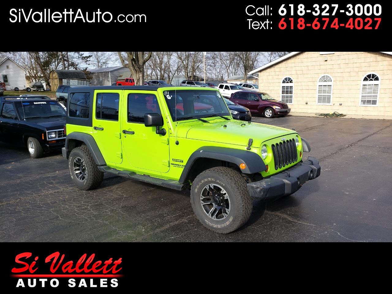 Used 2013 Jeep Wrangler Unlimited 4WD 4dr Sport for Sale in St. Louis