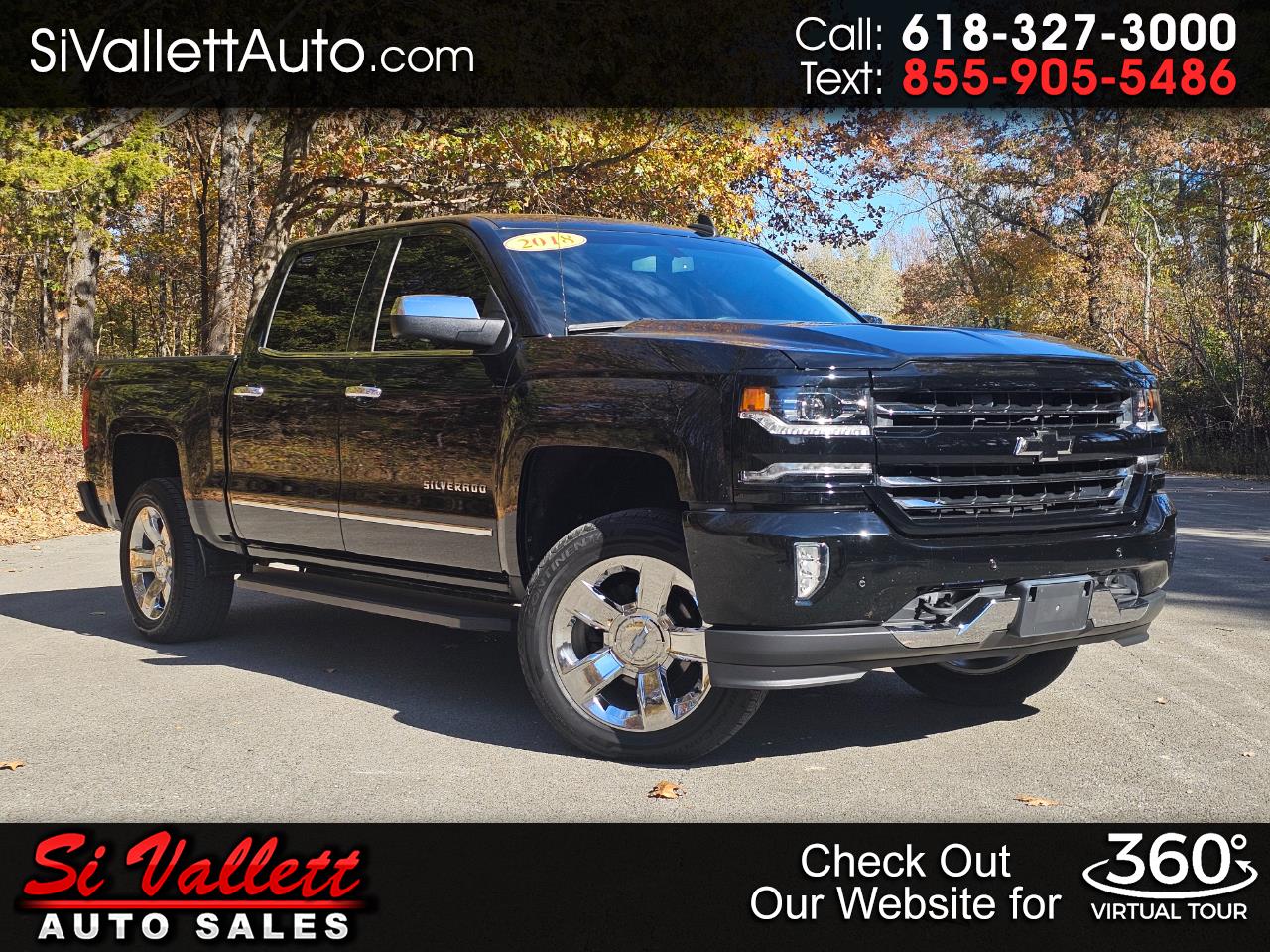 2018 Chevrolet Silverado 1500 4WD Crew Cab 143.5" LTZ w/2LZ