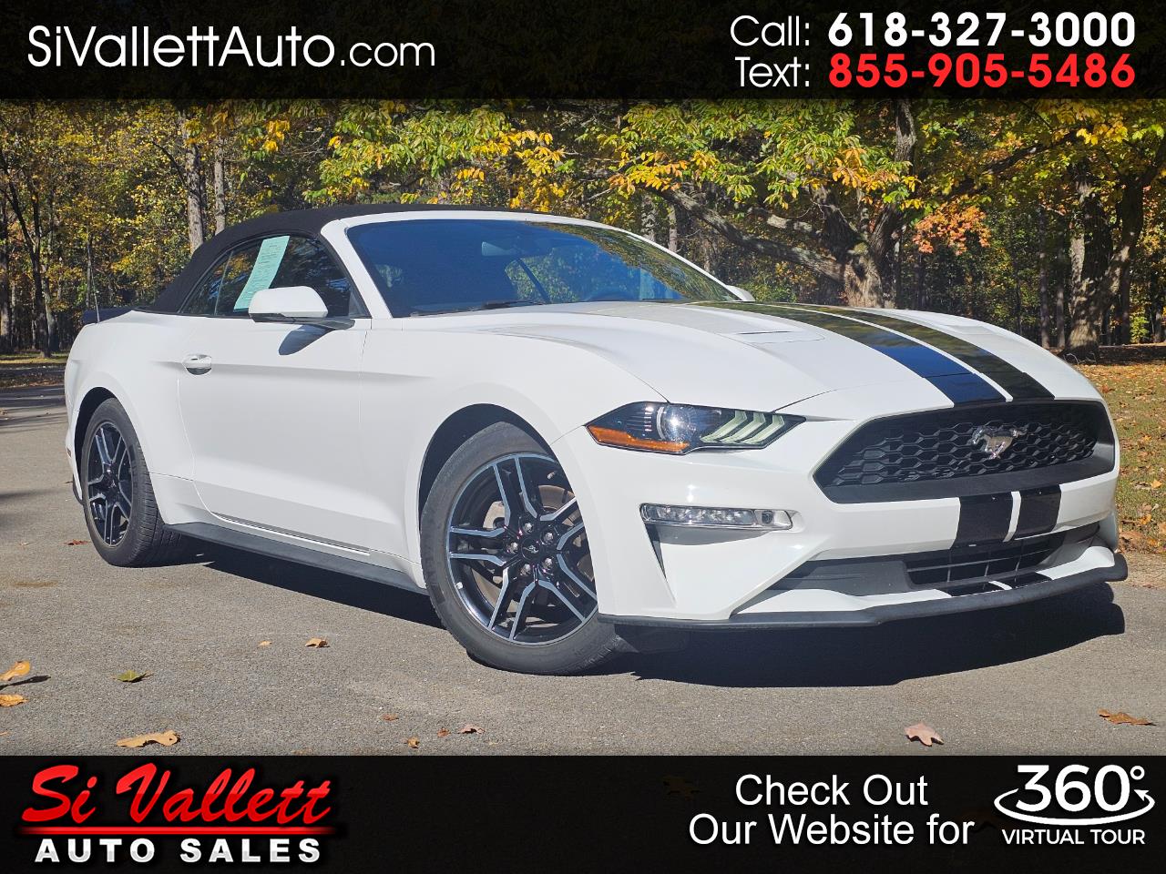 2018 Ford Mustang EcoBoost Convertible