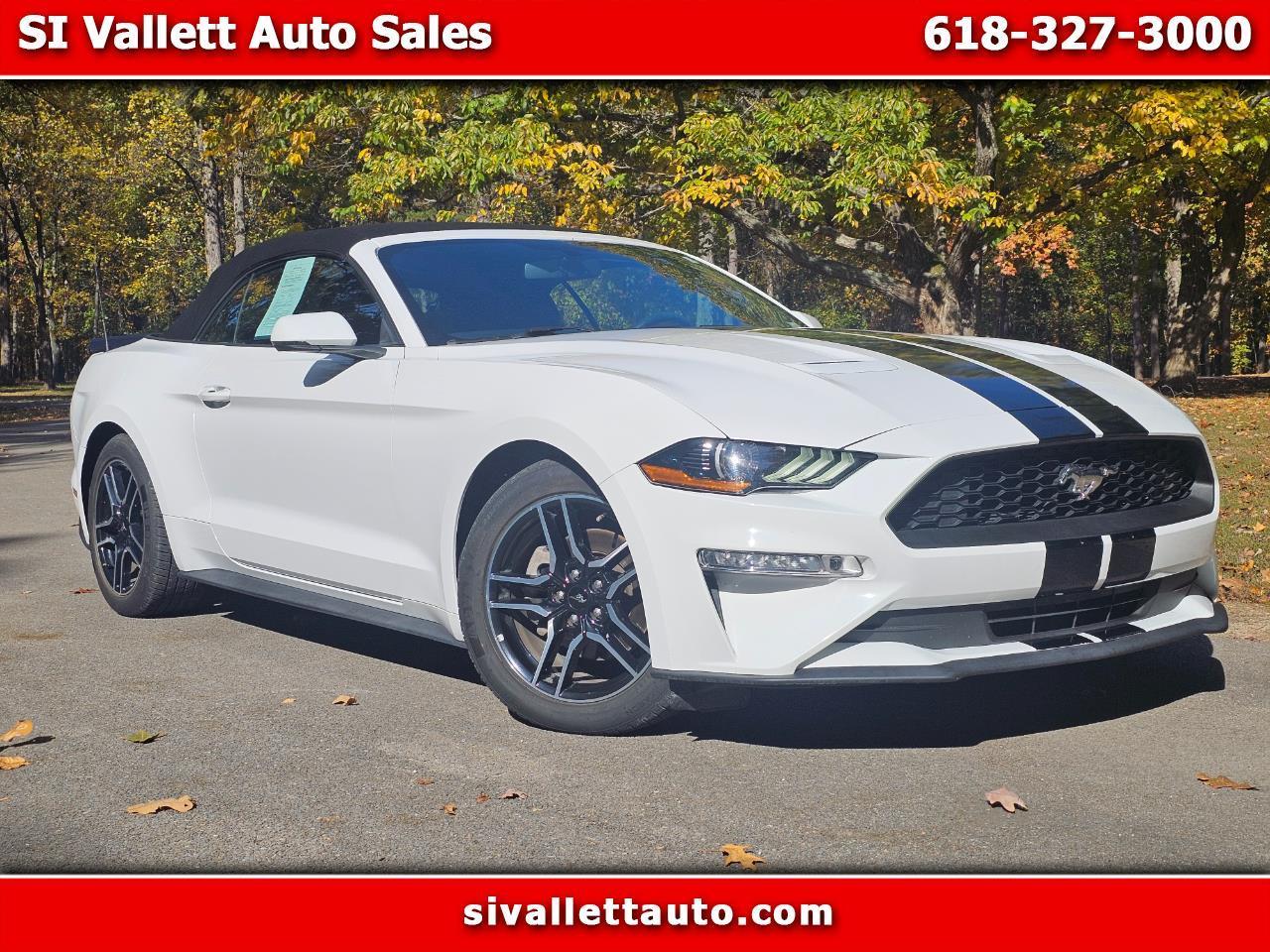 2018 Ford Mustang EcoBoost Convertible