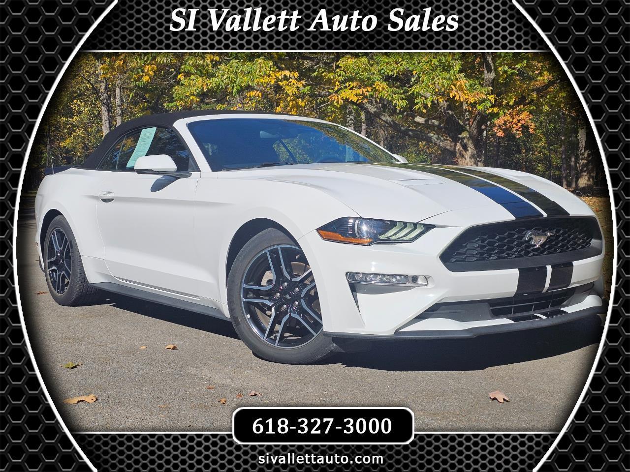 2018 Ford Mustang EcoBoost Convertible
