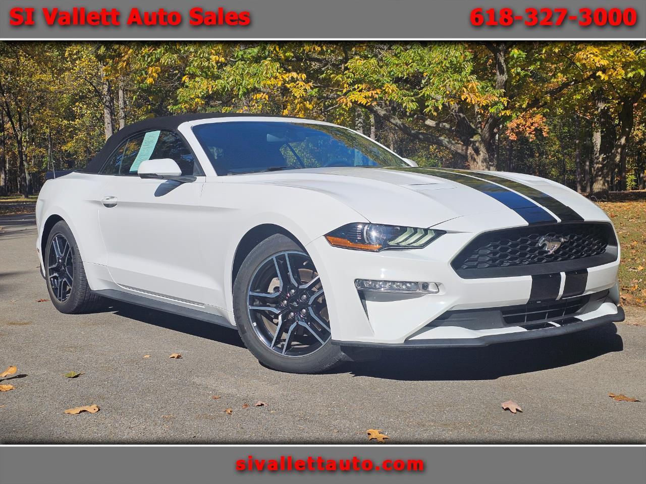 2018 Ford Mustang EcoBoost Convertible