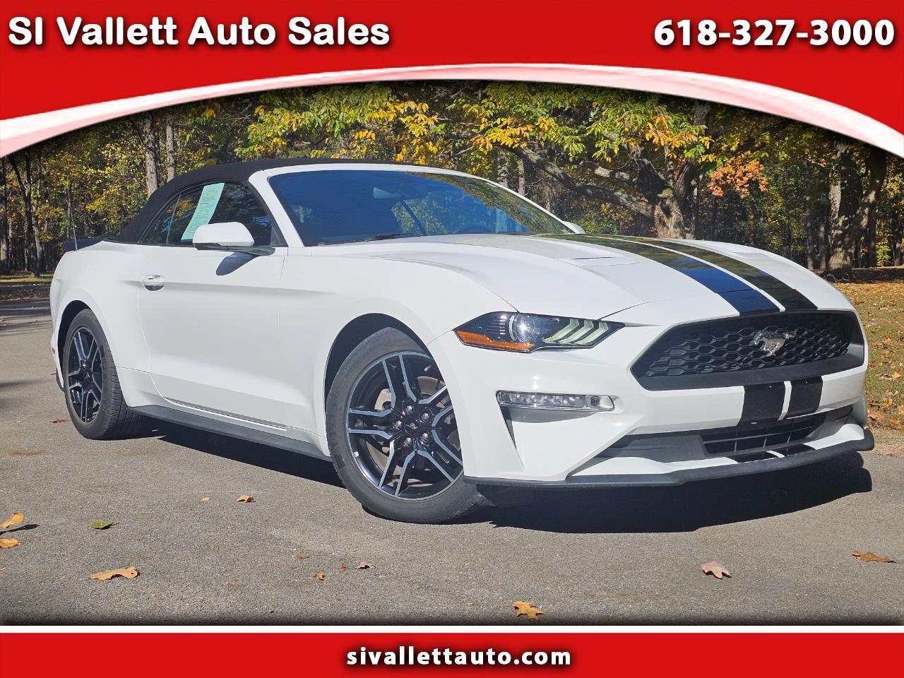 2018 Ford Mustang EcoBoost Convertible