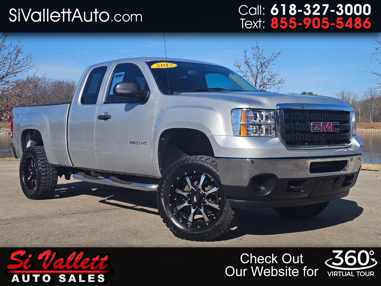 2012 GMC Sierra 2500HD 4WD Ext Cab 144.2" Work Truck