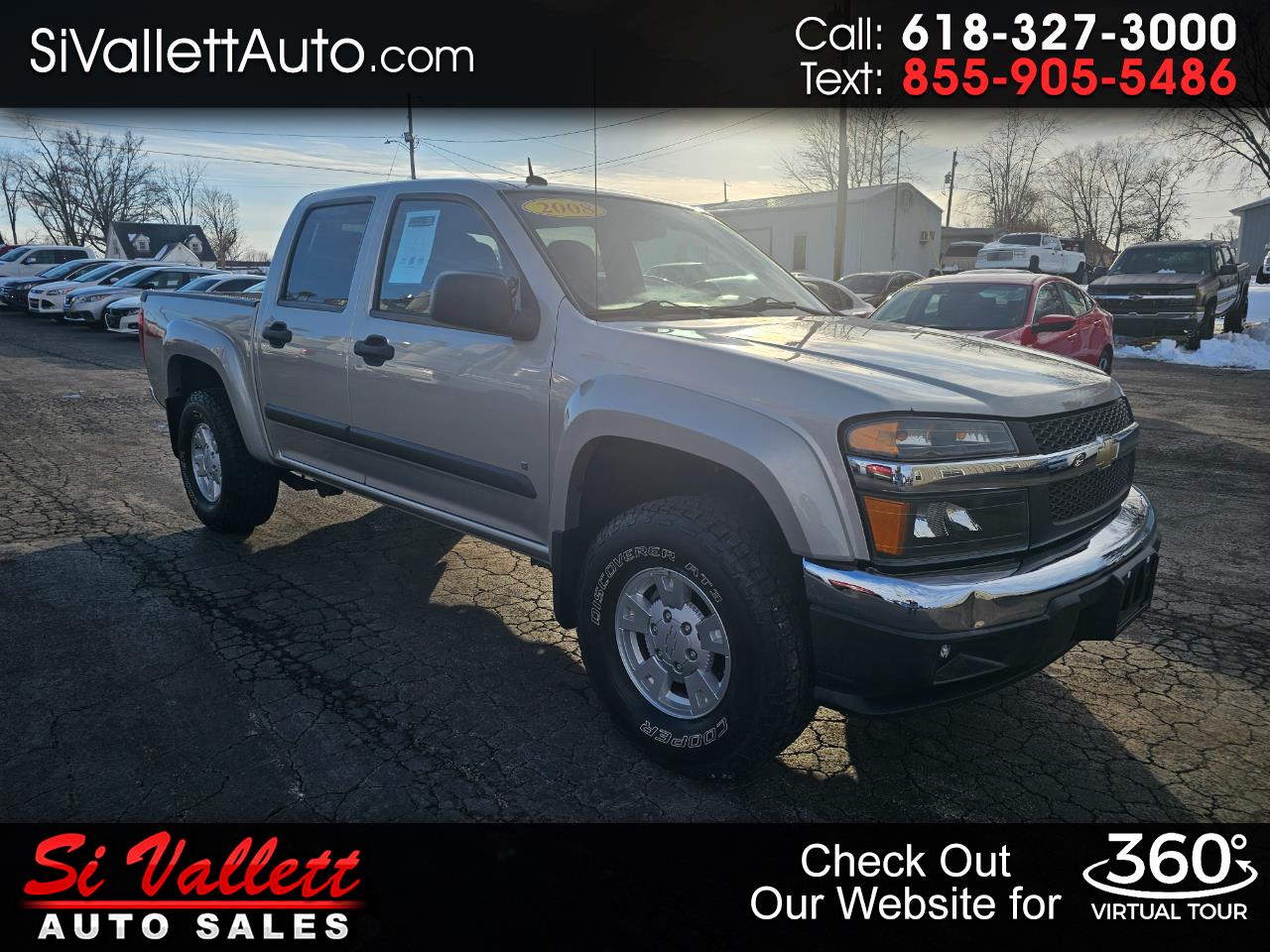 2008 Chevrolet Colorado 2WD Crew Cab 126.0" LT w/2LT