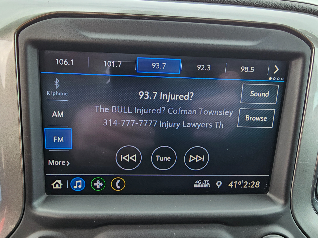 Chevrolet Silverado 1500 4WD Double Cab 147" LT 2019