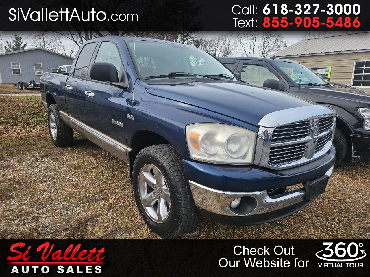 Dodge Ram 1500 4WD Quad Cab 140.5" SLT 2008