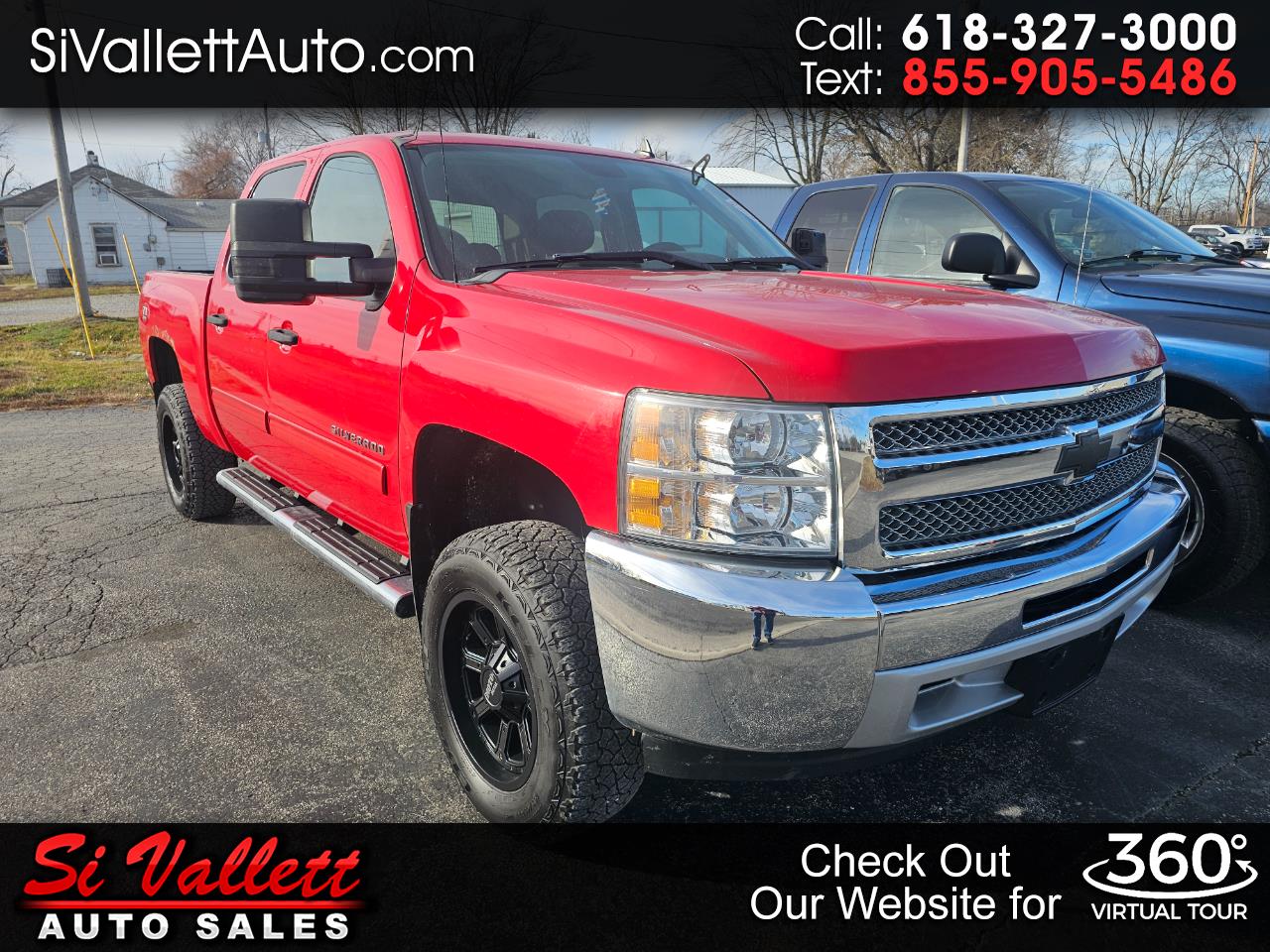 2012 Chevrolet Silverado 1500 4WD Crew Cab 143.5" LT