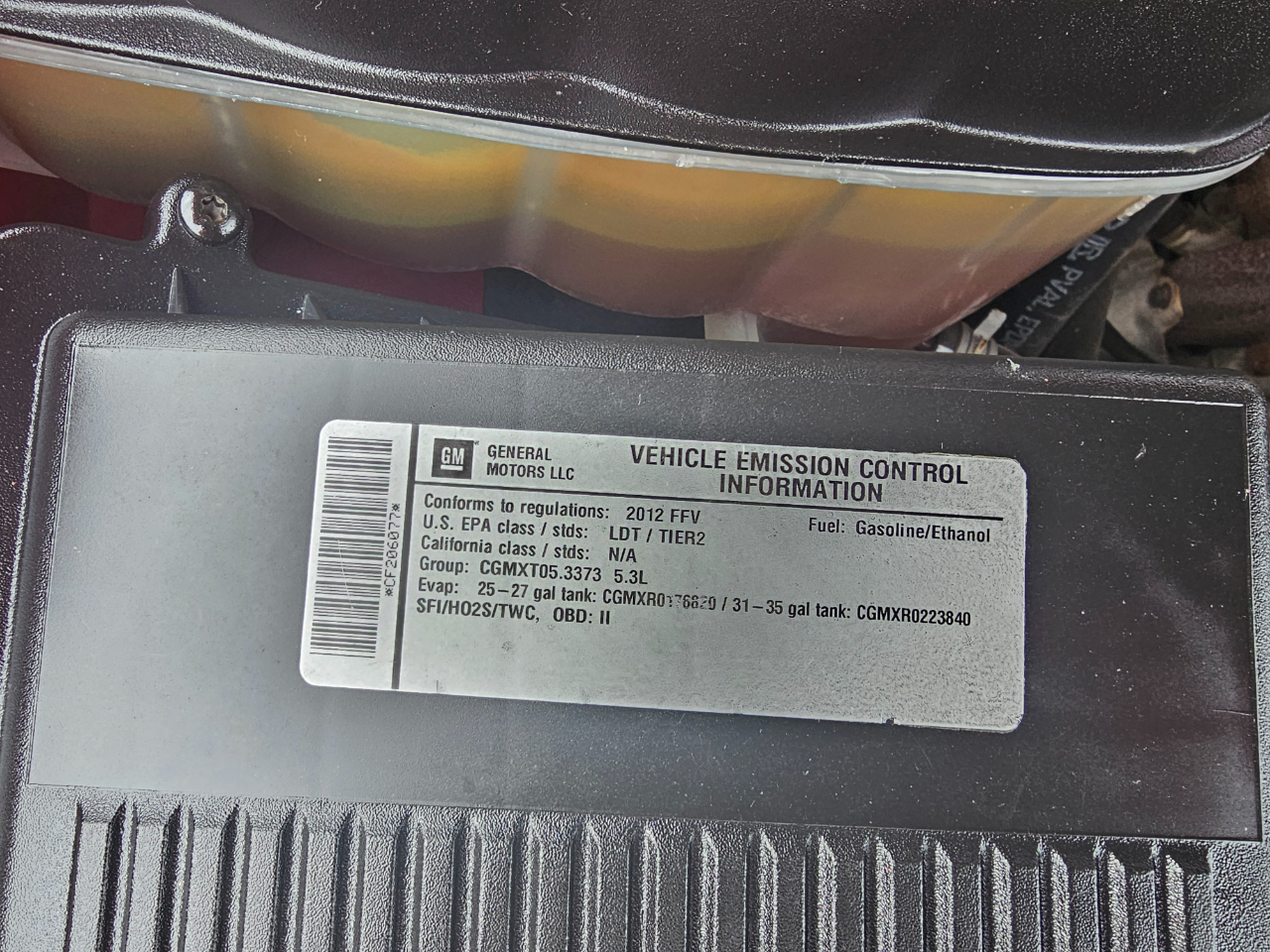 Chevrolet Silverado 1500 4WD Crew Cab 143.5" LT 2012