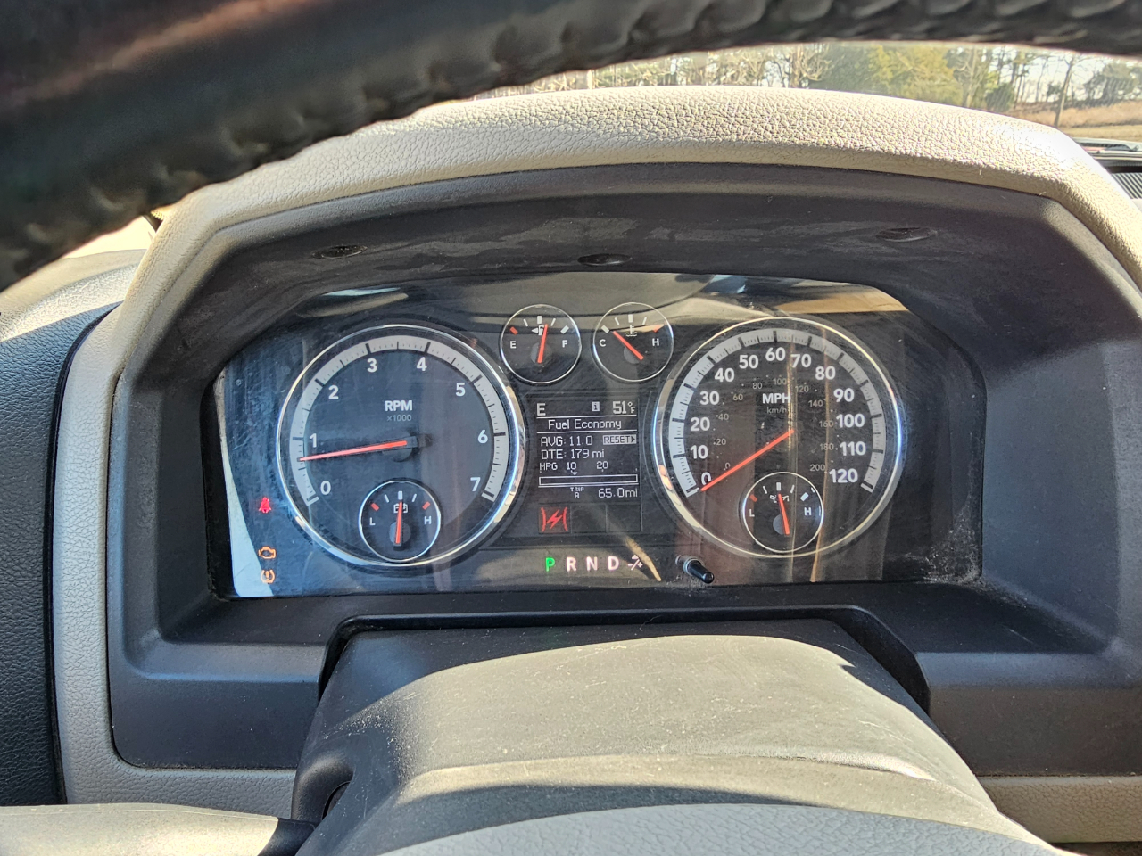 RAM 1500 2WD Quad Cab 140.5" Big Horn 2011