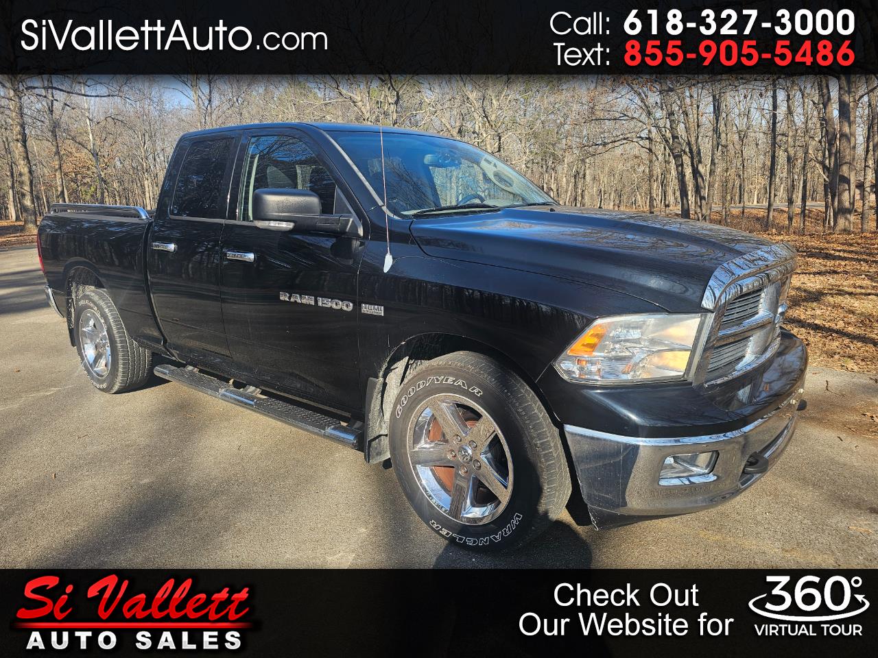 2012 RAM 1500 4WD Quad Cab 140.5" Big Horn