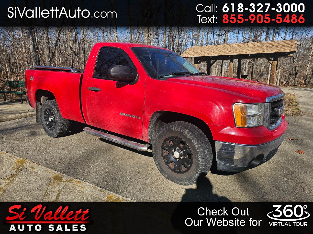2008 GMC Sierra 1500 4WD Reg Cab 119.0" SLE1