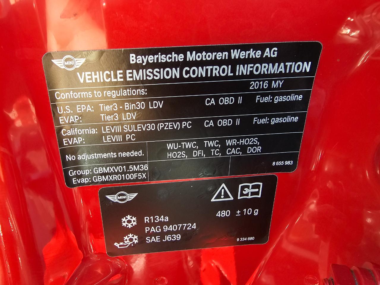 MINI Cooper Hardtop 4 Door 4dr HB 2016