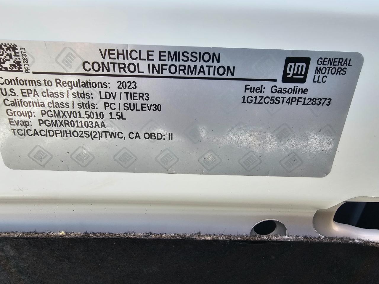 Chevrolet Malibu 4dr Sdn LS w/1FL 2023