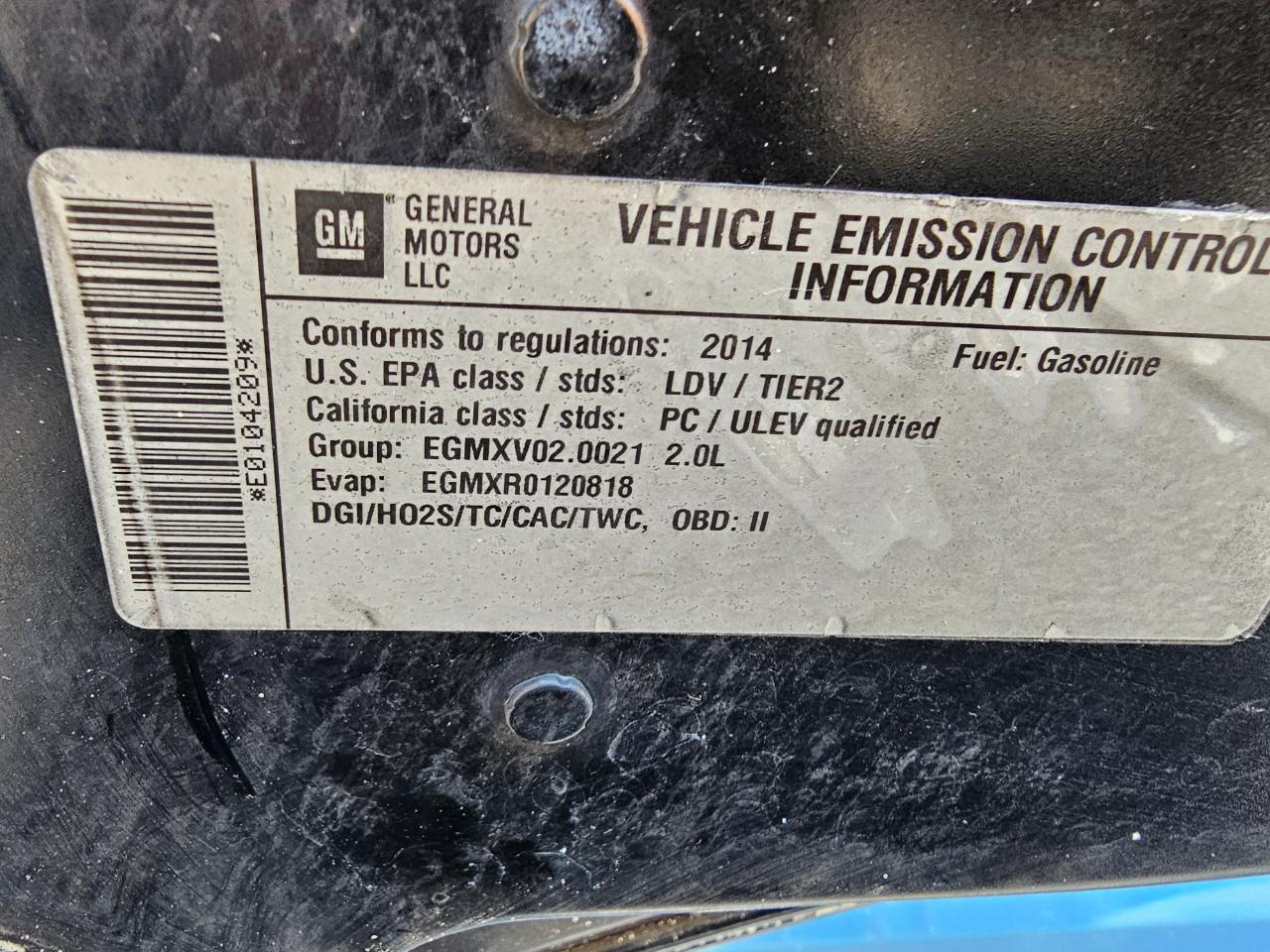 Cadillac ATS 4dr Sdn 2.0L Luxury AWD 2014