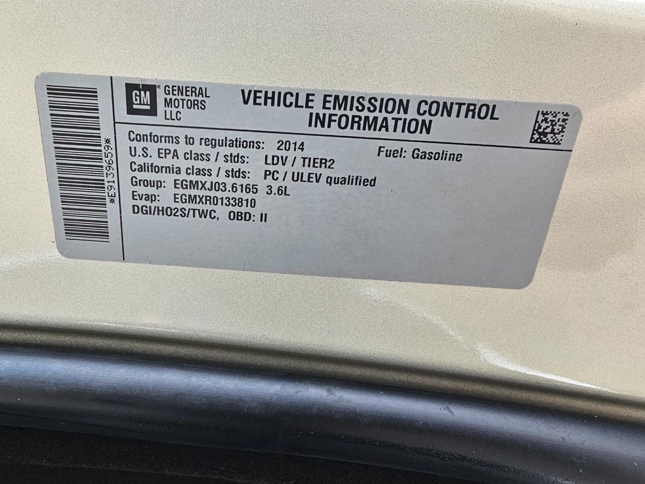 Cadillac XTS 4dr Sdn Premium FWD 2014