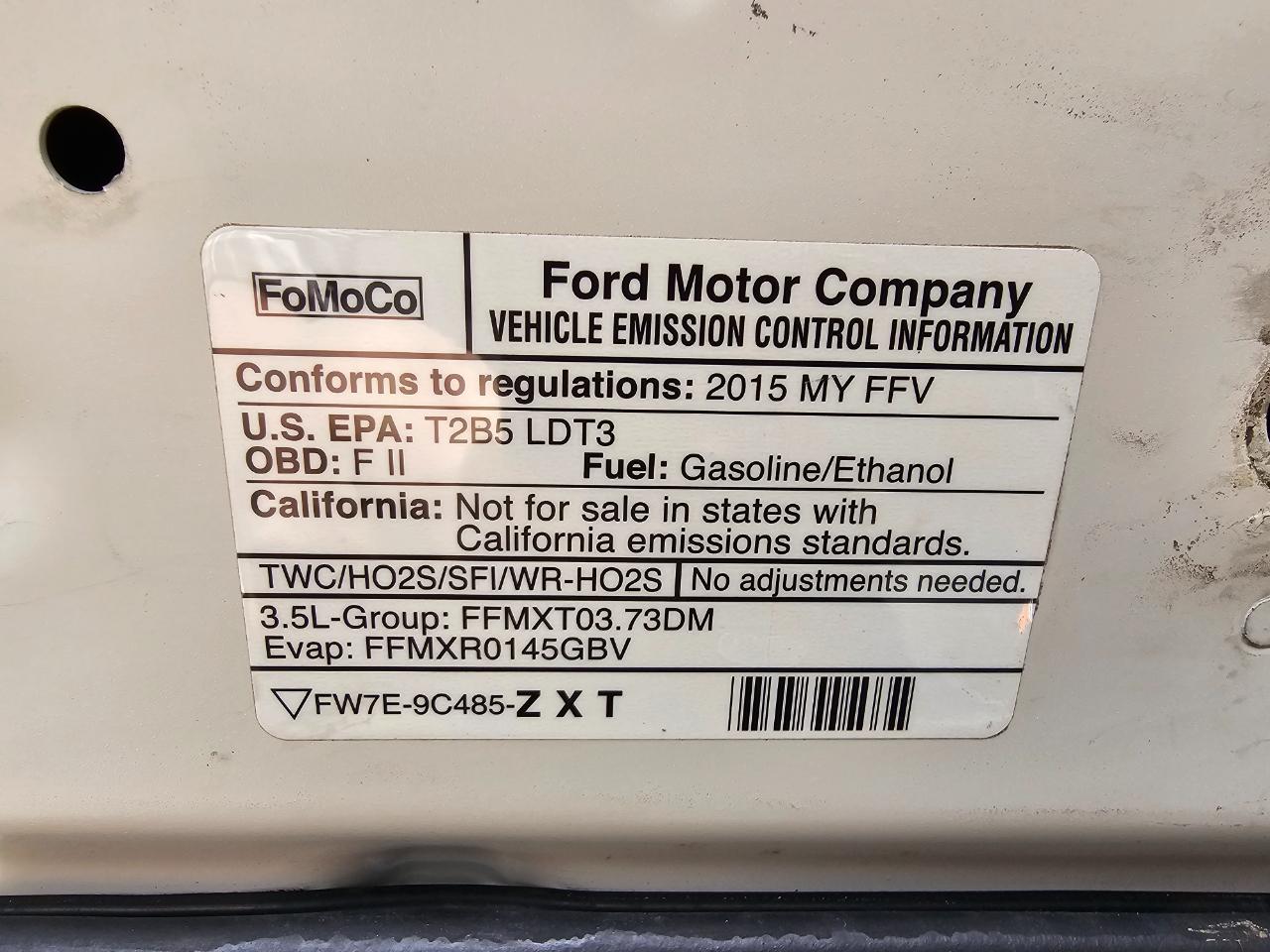 Ford Explorer FWD 4dr XLT 2015