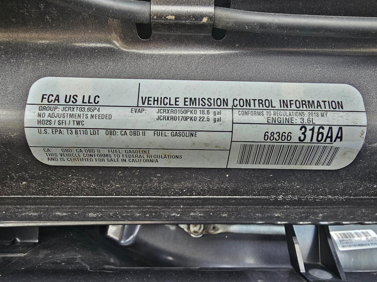 Jeep Wrangler JK Unlimited Sahara 4x4 2018