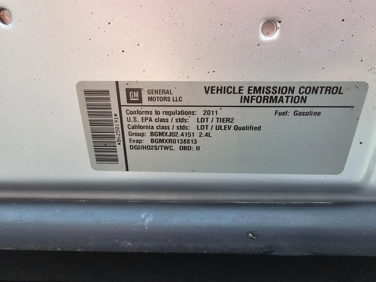 GMC Terrain FWD 4dr SLE-2 2011