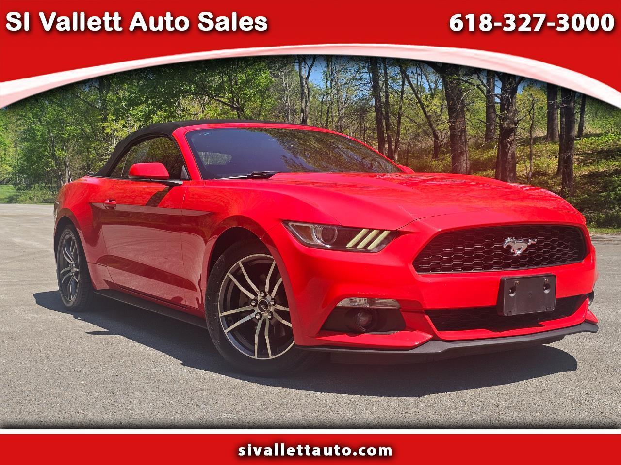 2016 Ford Mustang 2dr Conv EcoBoost Premium