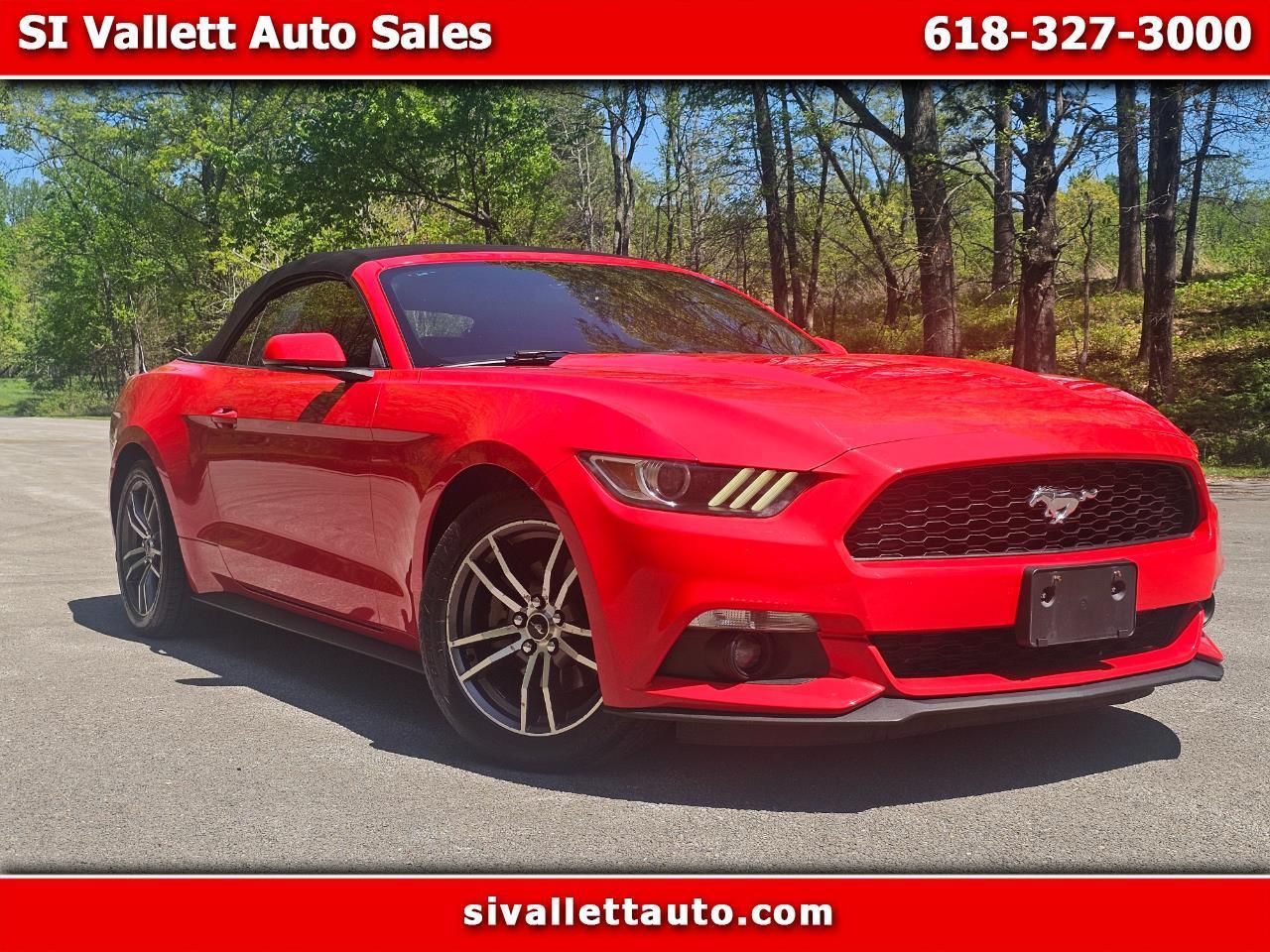 2016 Ford Mustang 2dr Conv EcoBoost Premium