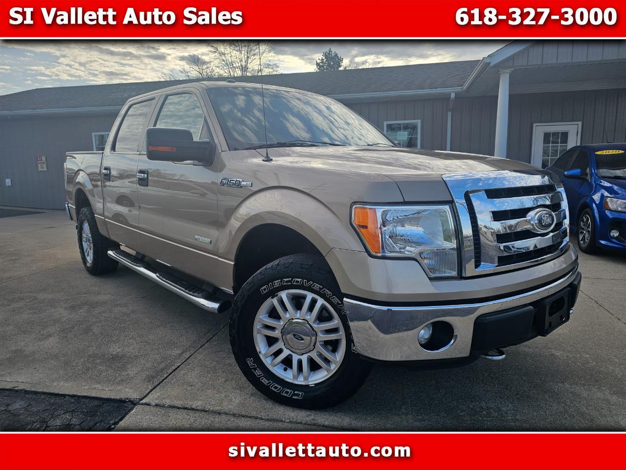 Ford F-150 4WD SuperCrew 145" XLT 2012
