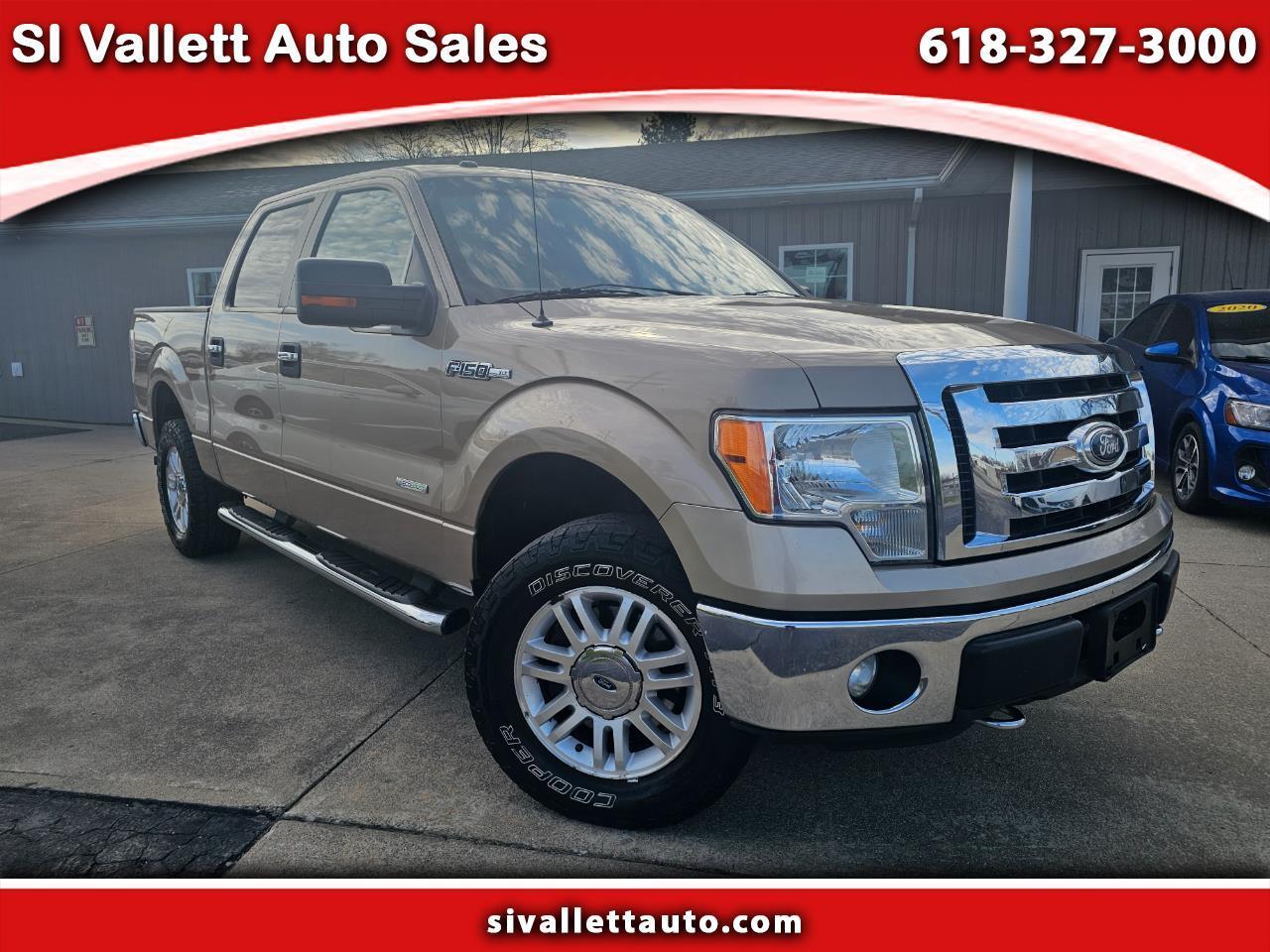 2012 Ford F-150 4WD SuperCrew 145" XLT