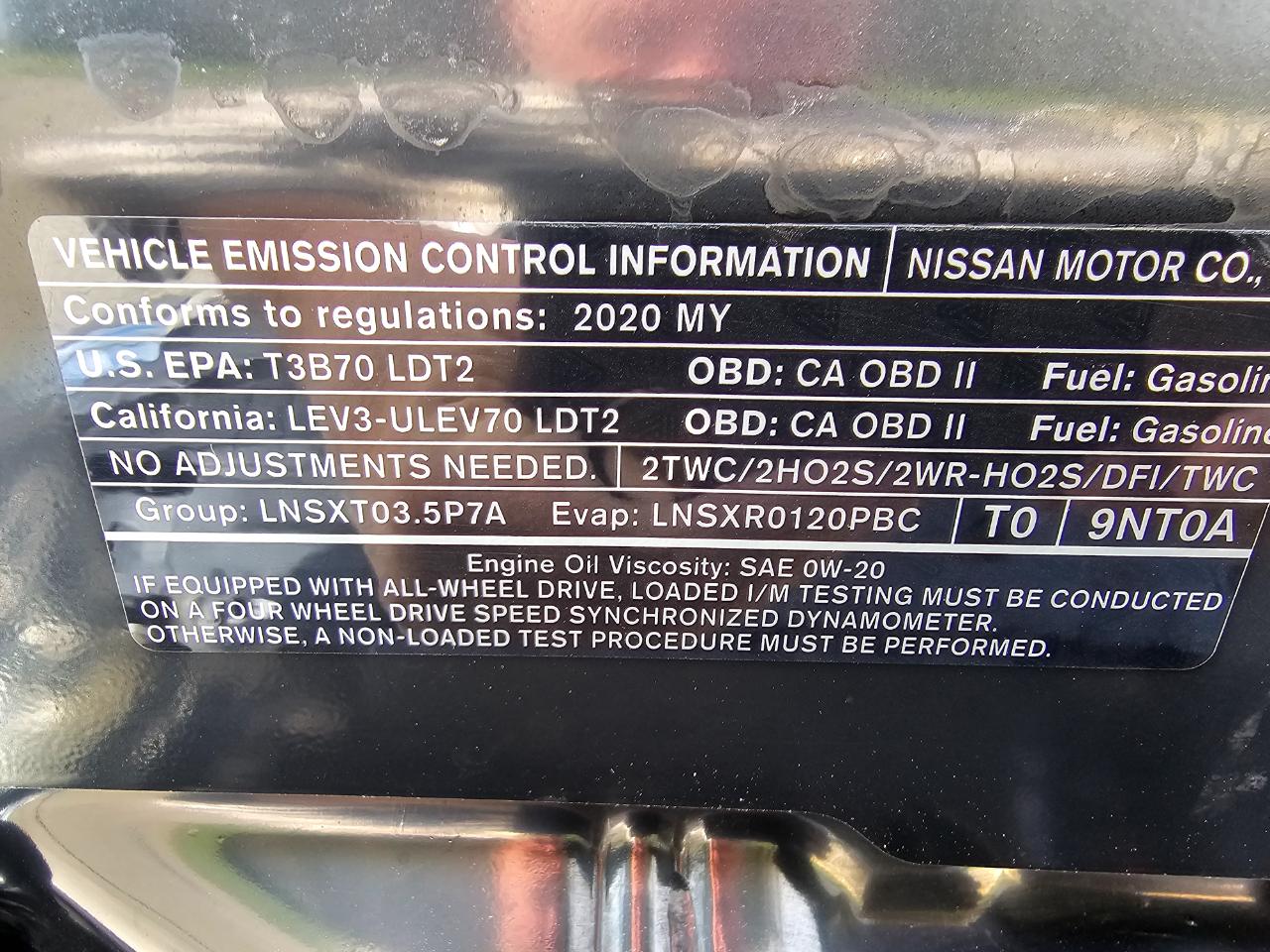 Nissan Pathfinder 4x4 SL 2020