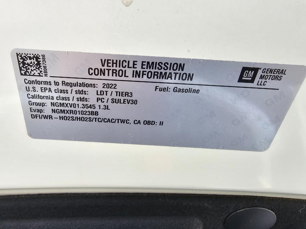 Chevrolet TrailBlazer FWD 4dr LT 2022