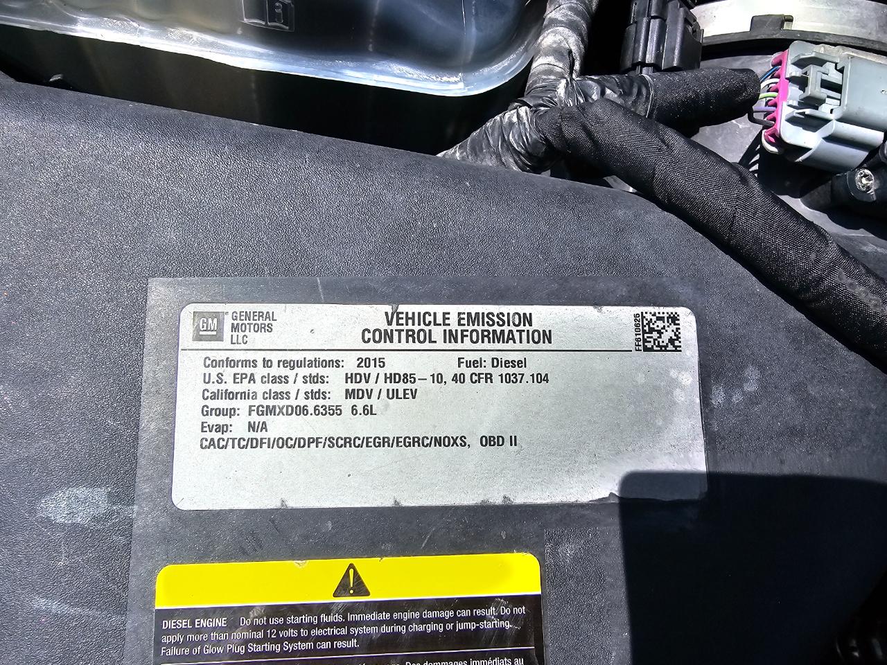 Chevrolet Silverado 2500HD Built After Aug 14 4WD Crew Cab 153.7" LTZ 2015