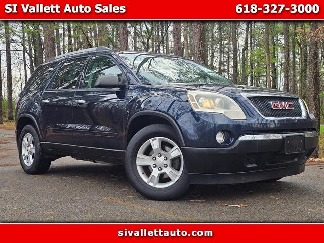 Blue 2012 GMC Acadia SLE-1 AWD SUV / Crossover All-Wheel Drive Automatic