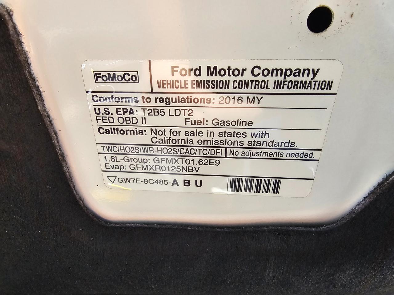 Ford Escape 4WD 4dr SE 2016