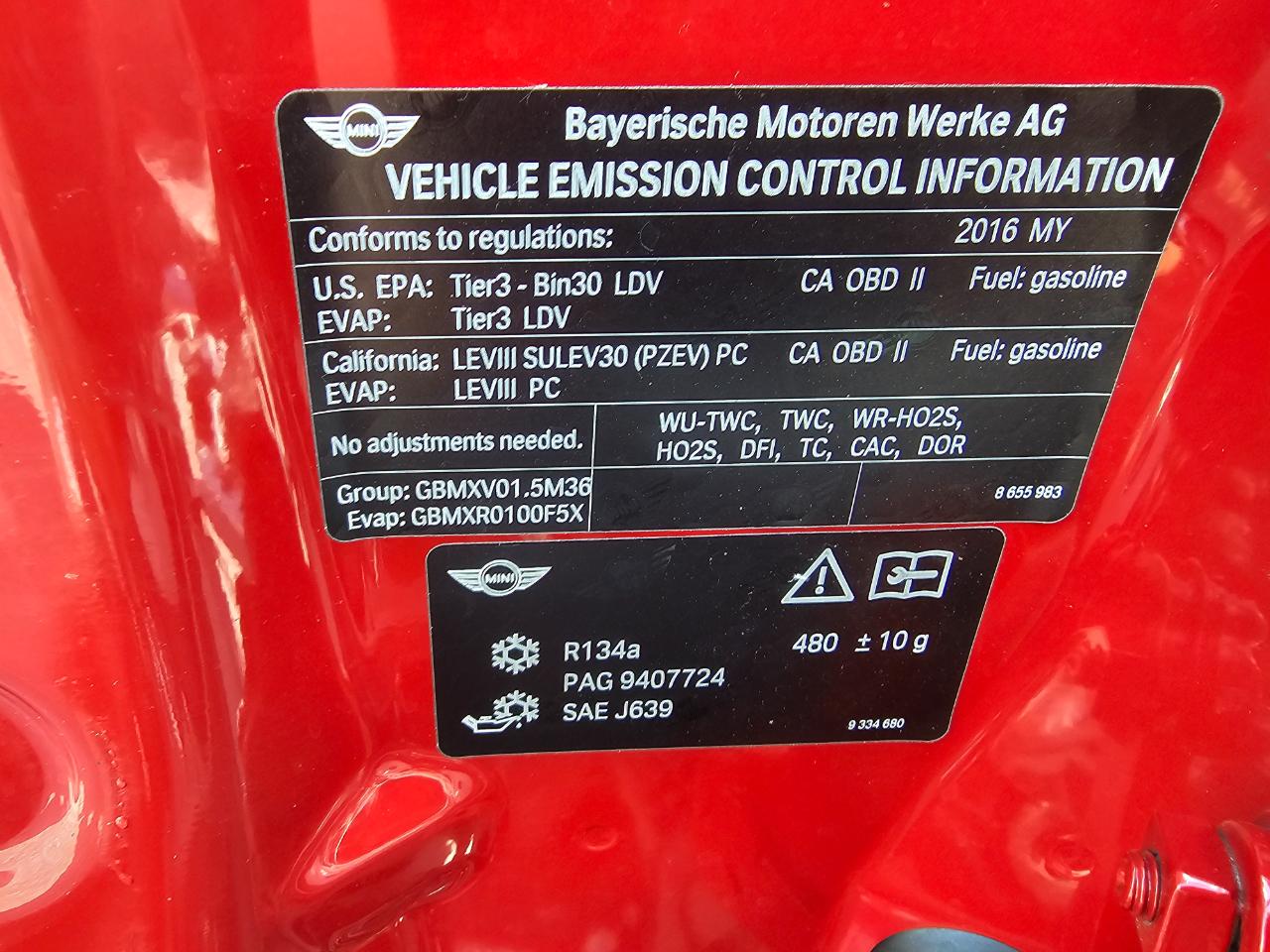 MINI Cooper Hardtop 4 Door 4dr HB 2016