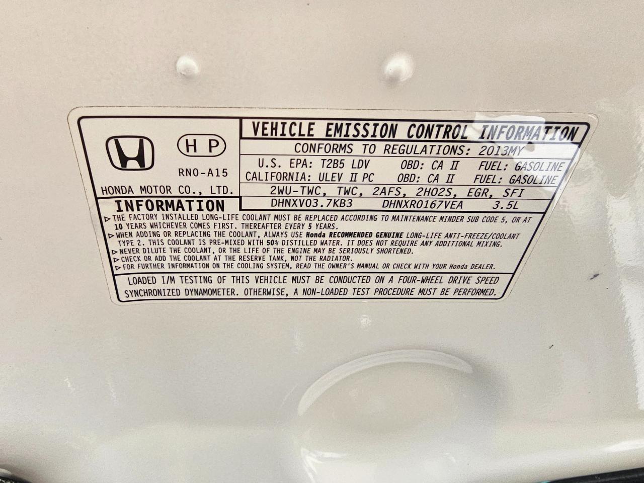 Honda Pilot 4WD 4dr Touring w/RES & Navi 2013