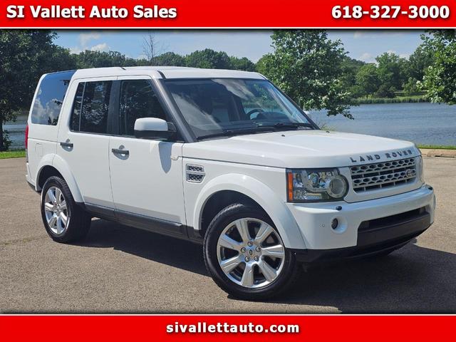 White 2013 Land Rover LR4 HSE LUX SUV / Crossover Four-Wheel Drive Automatic