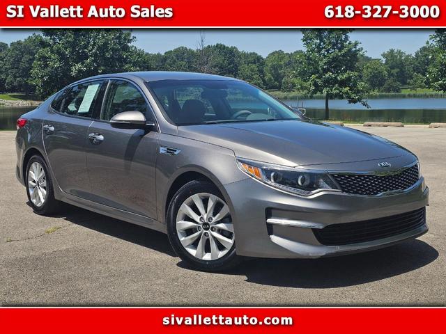 TITANIUM SILVER 2016 Kia Optima Sedan Front-Wheel Drive Automatic