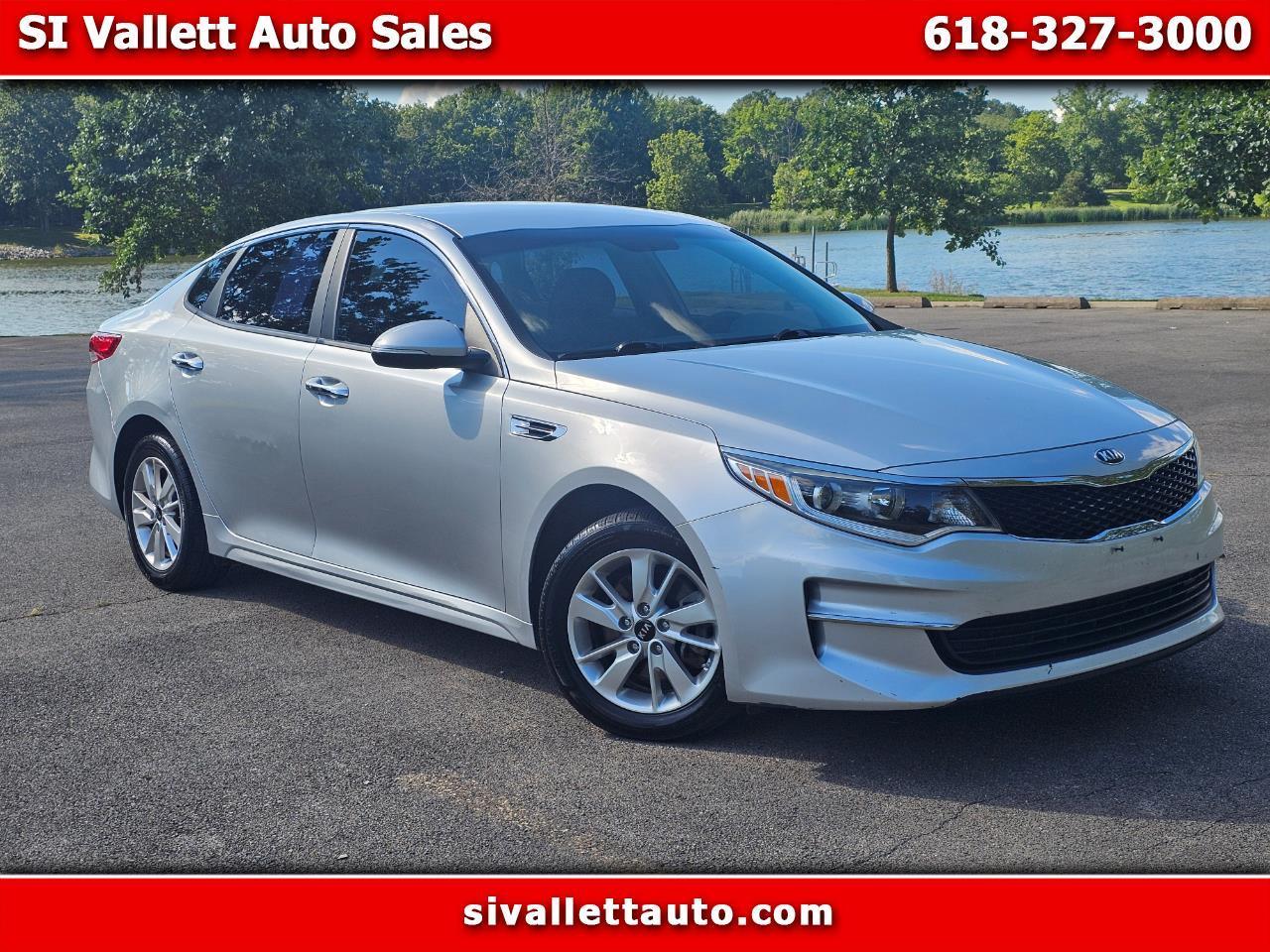 Sparkling Silver 2016 Kia Optima Sedan Front-Wheel Drive Automatic