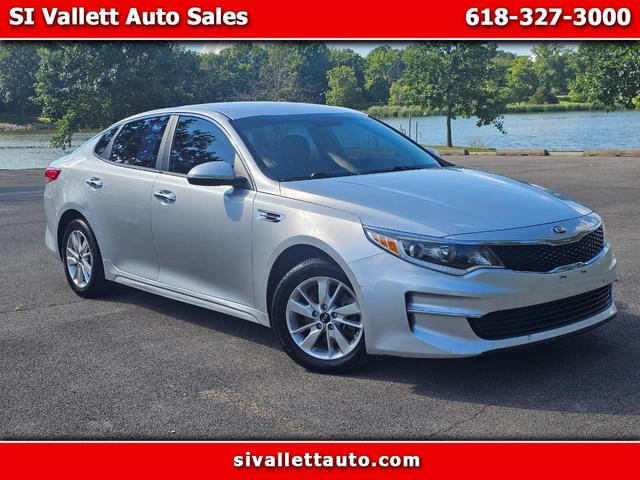 Sparkling Silver 2016 Kia Optima Sedan Front-Wheel Drive Automatic