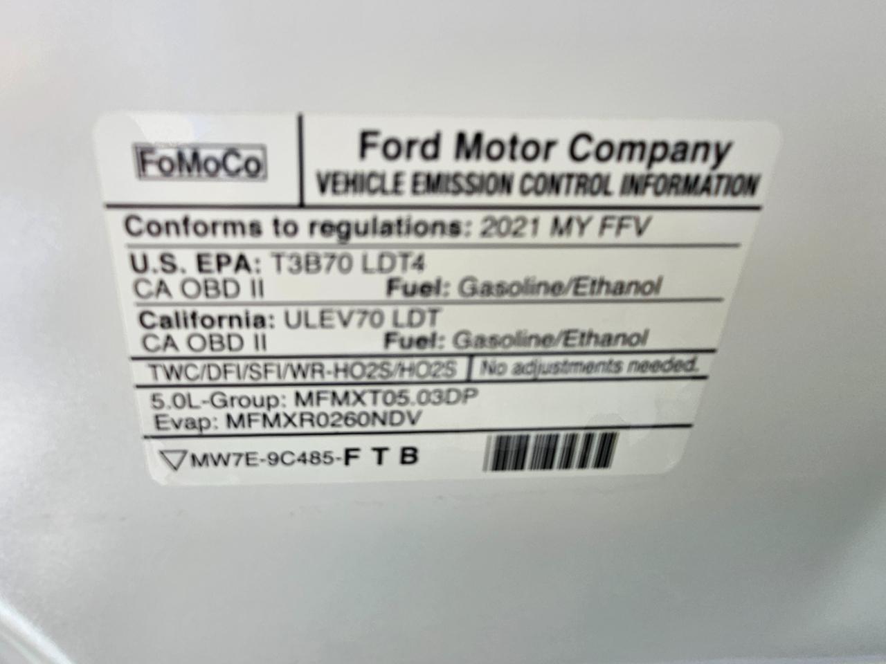 Ford F-150 4WD Reg Cab 141" XL 2021