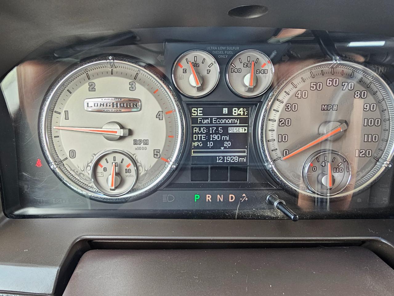 RAM 2500 4WD Crew Cab 149" Laramie Longhorn 2012